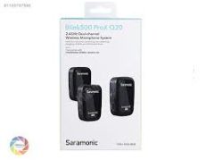 Saramonic Blink500 ProX Q20 Kablosuz İkili Yaka Mikrofonu