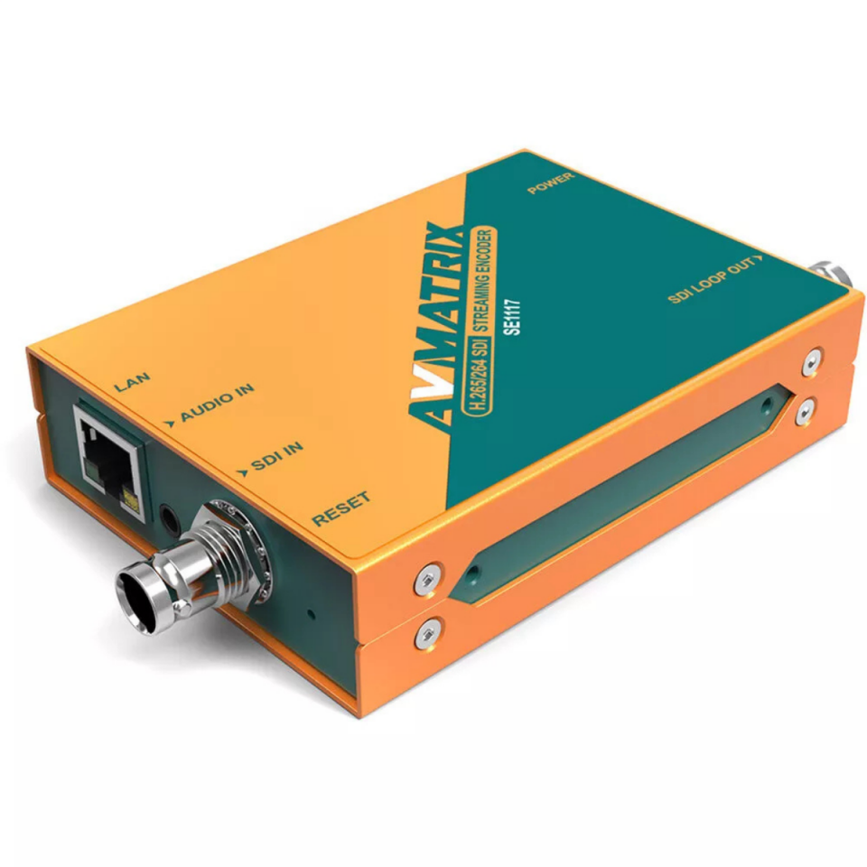 AVMatrix SE1117 SDI H.264 / H.265 Streaming Encoder
