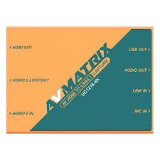 AVMatrix UC1218-4K 4K HDMI to USB 3.1 Type-C Video Capture