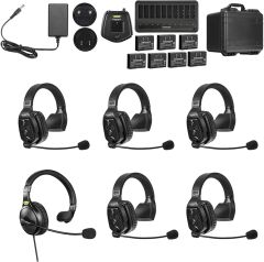 Saramonic WiTalk WT6S 6 Kişilik Tek Kulaklı Kablosuz İnterkom Sistemi