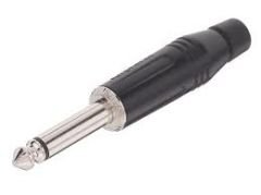Amphenol ACPM-GB 6,3 mm Mono Erkek Çivi Jack