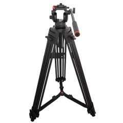 Miliboo MTT608A 196cm Video Tripod + MYT802L Dikey Çekim Kafası