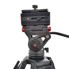 Miliboo MTT608A 196cm Video Tripod + MYT802L Dikey Çekim Kafası