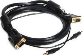 Atlona AT18014L-10 10 M Erkek | Erkek Stereo Sesli Mini VGA Kablosu
