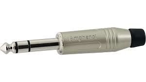 Amphenol ACPS-GN 6.3mm Stereo Erkek Çivi Jack