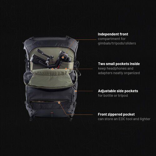 PGYTECH OnePro Focux Backpack 35 (Space Black)