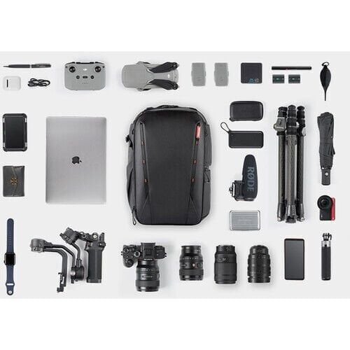 PGYTECH OneMo 2 Backpack 35L (Space Black) – Profesyonel Kamera & Drone Sırt Çantası