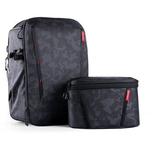 PGYTECH OneMo 2 Backpack (Gray Camo, 25L) – Profesyonel Kamera & Drone Sırt Çantası