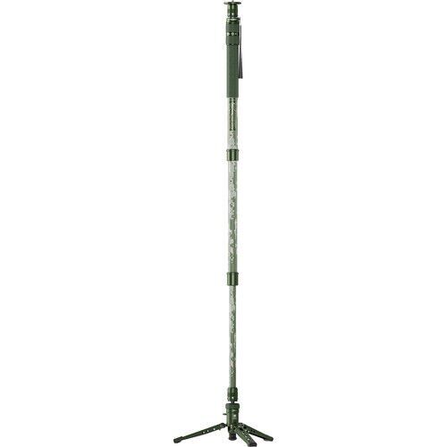 Sirui CVM-145P+CT5X 3 Kademeli Carbon Fiber Monopod Kit (Kobalt Yeşil)
