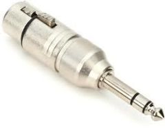 Neutrik NA3FP XLR Dişi - Stereo 1/4'' Jack Çevirici Adaptör