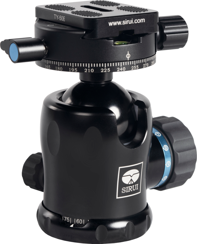 Sirui MT‑2204+MT‑20 Carbon Fiber Tripod Kiti – 15 Kg Yük Kapasiteli Ball Head Tripodu