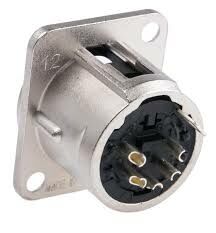 Neutrik NC5MD-L-1 Şase Tipi 5 Pin Erkek XLR Konnektör