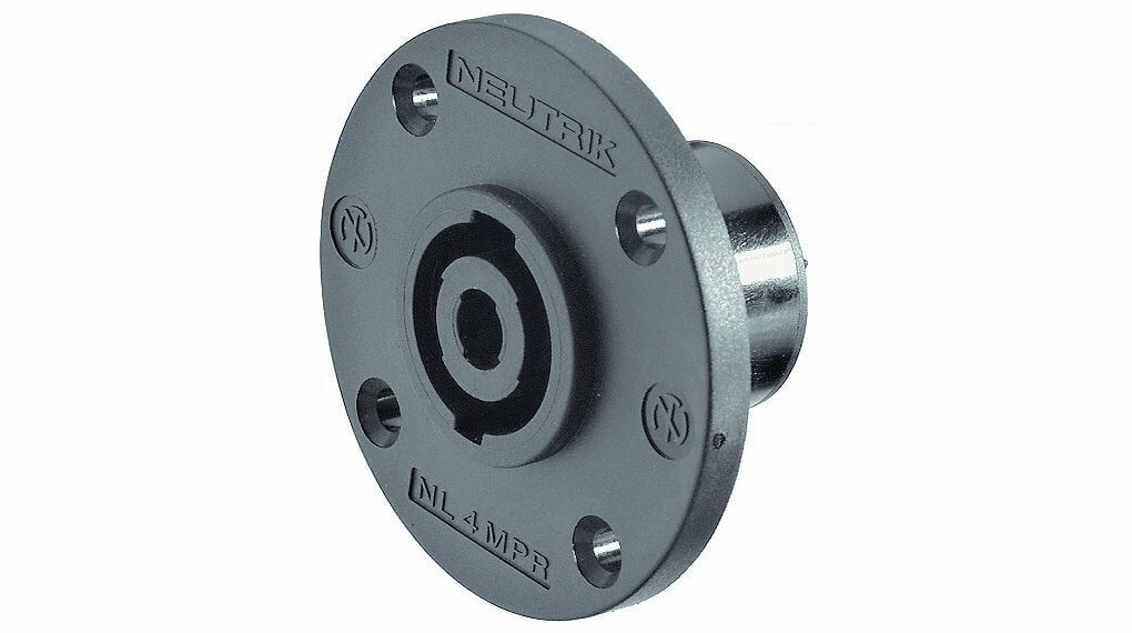 Neutrik NL4MPR 4 Pin Şase Tipi Speakon Konnektör