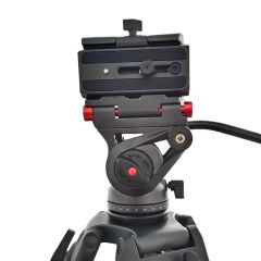 Miliboo MTT608A 152cm Video Tripod + MYT802L Dikey Çekim Kafası