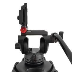 Miliboo MTT608A 152cm Video Tripod + MYT802L Dikey Çekim Kafası