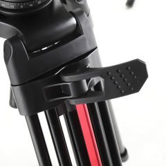 Miliboo M25DL Hidrolik Kafalı Profesyonel Alüminyum Tripod