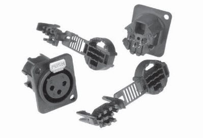 Amphenol AC3FDPIL 3 Pin Şase Tipi Dişi XLR Konnektör