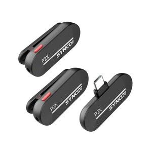 Synco P2XT 2 Kişilik Kablosuz Type-C Yaka Mikrofonu