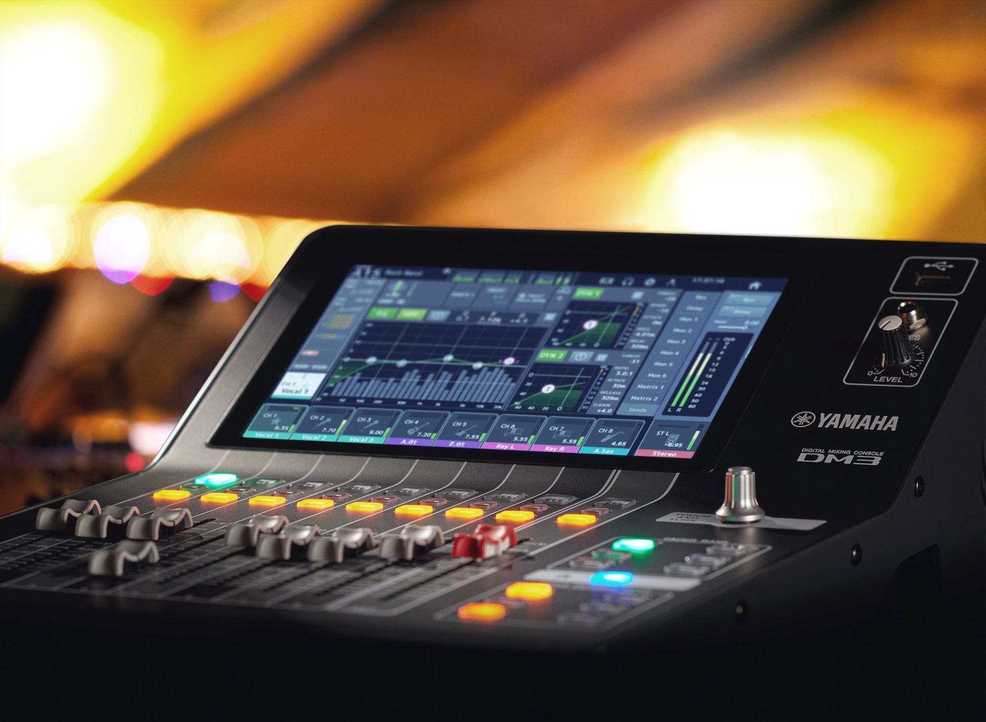 Yamaha DM3 S 16 Kanal Ultra Kompakt Dijital Mikser | Polokom Store'da