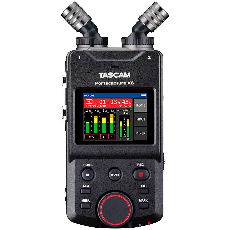 Tascam Portacapture X6 Dokunmatik Ekranlı Kayıt Cihazı
