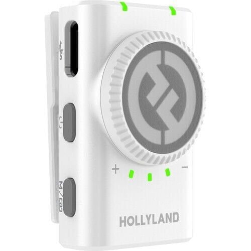 Hollyland Lark M2 Combo İkili Kablosuz Mikrofon Sistemi - Beyaz