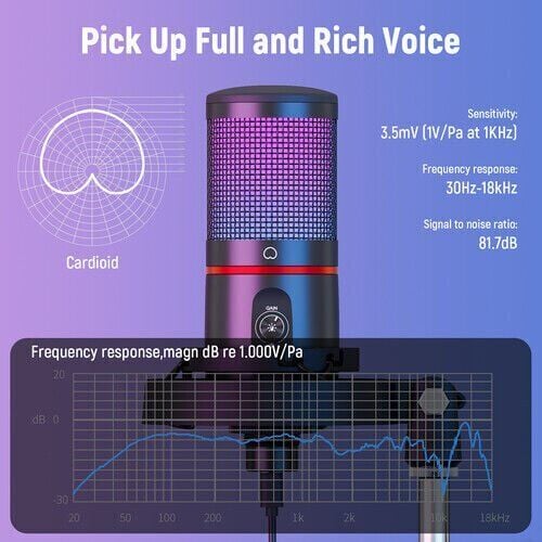 Neewer CM-25 Podcast USB Mikrofon Seti