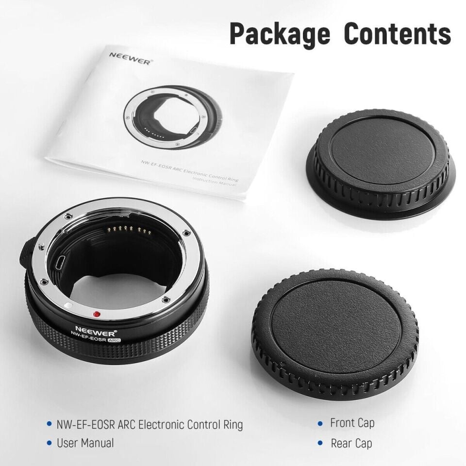 Neewer EF-EOSR CANON EF - RF AF Lens Adaptörü