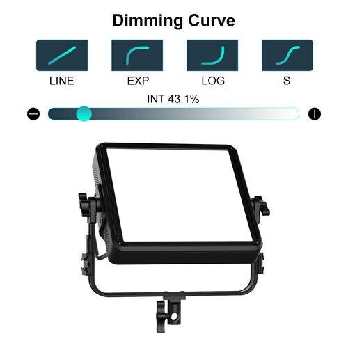 GVM YU150R 150W RGB LED Panel Işık (Hardcase)