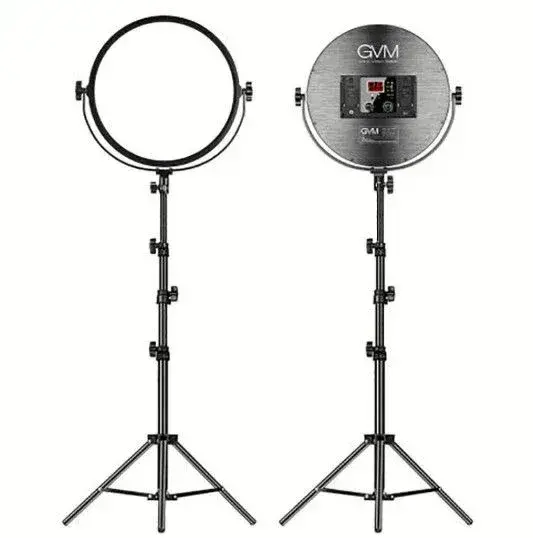 GVM Y60D 60W İkili Profesyonel Bi-Color LED Video Işık Seti
